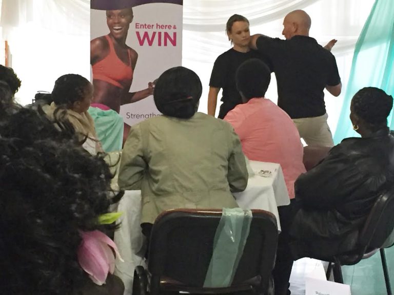 Self Defence talk and demo to the staff at Hillcrest Provincial Hospital
